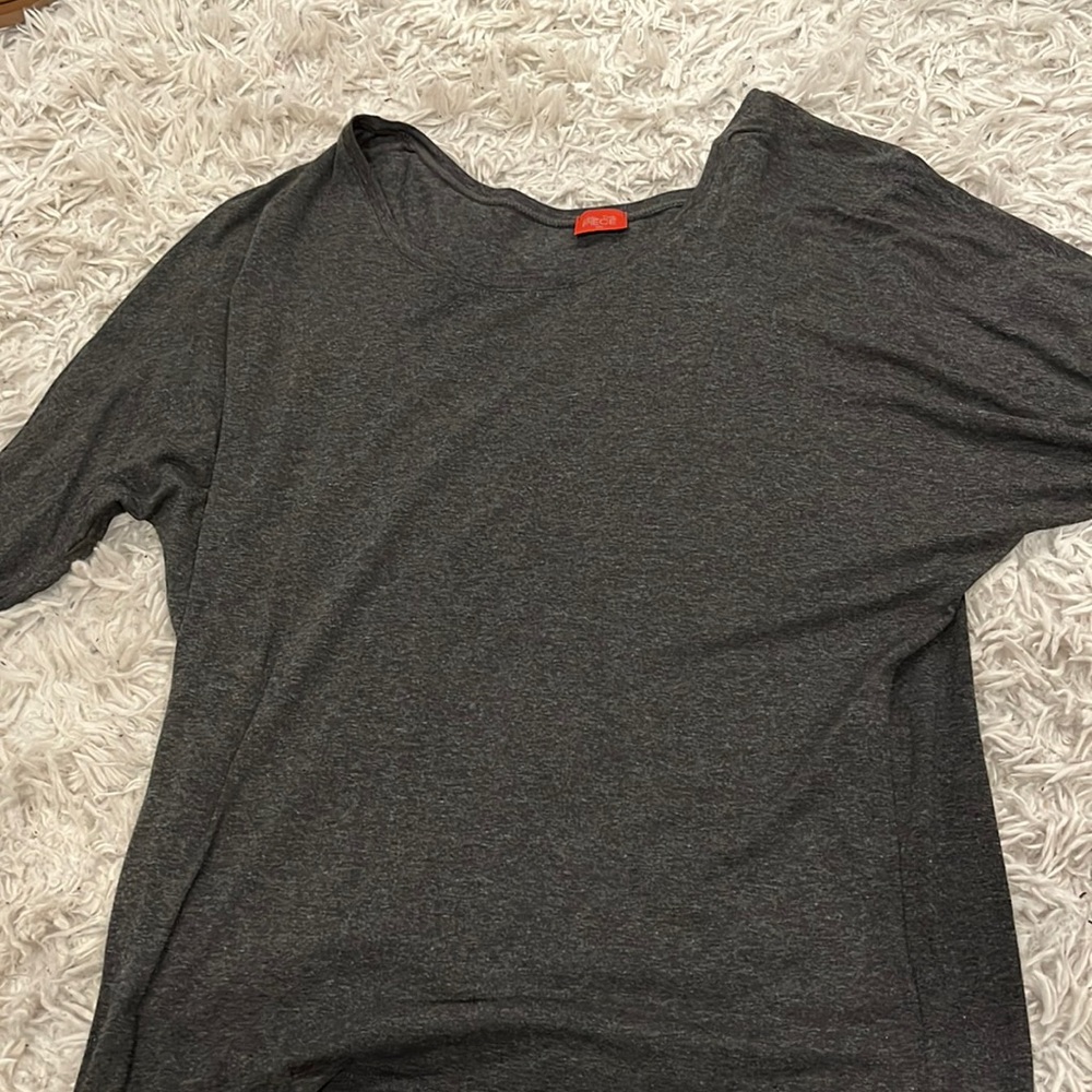 Feel the piece gray sweater